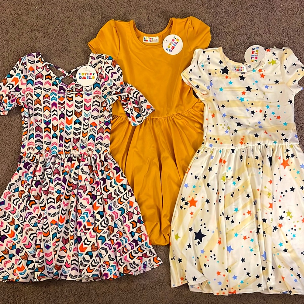 NWT Dot Dot Smile dresses Size 5/6
